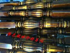 Лестничные перила 欧洲榉木楼梯扶手实木立柱/大肚拉槽加大拉槽楼梯立柱扶手