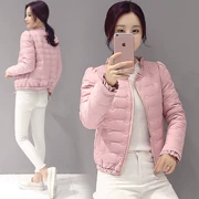 Áo khoác cotton nữ xu hướng ZA Phiên bản Hàn Quốc của phụ nữ xuống đệm bông mỏng # áo ấm xuống - Thể thao xuống áo khoác