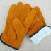 Găng tay hàn dài bằng da bò dành cho thợ hàn máy hàn được gia cố để chống đứt dây Găng tay bảo hộ cách nhiệt ở nhiệt độ cao găng tay thợ hàn bao tay hàn chịu nhiệt 