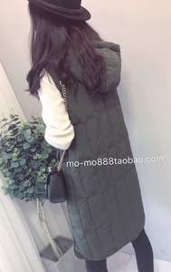 Nặng hit! Mất giải phóng mặt bằng! Lỏng mỏng dài xuống áo gi lê áo gi lê