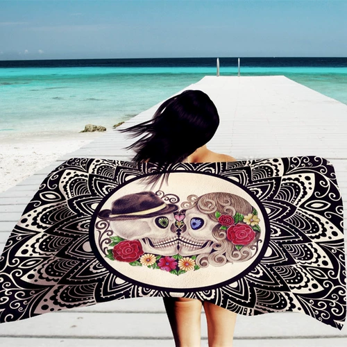 Квадратная пляжная юбка, ковер, коврик для йоги, новая коллекция
