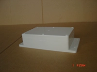 Пластиковая мощность водонепроницаемой коробки для проводки коробки для проводки коробки прибор F25: 150*100*45 (с ухом)