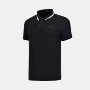 Li Ning ngắn tay áo polo 2018 mùa hè mới phong cách bông ve áo breathable thể thao giản dị APLN051 055 áo polo nam cao cấp