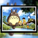 Бриллиандовый бриллиант Новое мультипликационное аниме Миядзаки Тоторо 5D КРЕСС