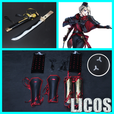 taobao agent 【Ljcos】Swordsmanship Dance Dance New Men's Ninjin Short Knife Cosplay props