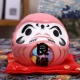 Phật trắng nhỏ Piggy Bank Món quà sáng tạo Trang trí Nhật Bản Gốm Nhật Bản Sushi Trang trí nhà hàng - Trang trí nội thất