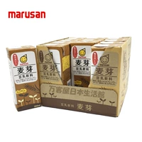 Япония импортированные таблетки для напитков с соевым напитком три/марусан солодовый вкус соевый молочный напиток 200 мл × 12 коробок