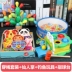 Montessori trẻ nhỏ đeo sợi dây thừng luồng ban đầu thời thơ ấu đồ chơi giáo dục bé tốt người đàn ông đào tạo động cơ và phụ nữ 1-3-4 tuổi 6 Đồ chơi bằng gỗ