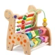 Chàng trai xung quanh đính cườm đồ chơi giáo dục 1-2-3 tuổi nữ bé mầm non xây dựng khối 6-12 tháng tuổi