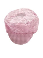 Розовая сетка маленькая шляпа