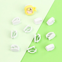 100 белая туфли лягушки. Пряжка 100