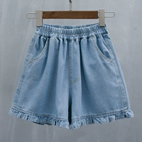 Летняя большая джинсовая юбка, шорты, штаны для школьников, в корейском стиле, большой размер, по фигуре, свободный крой