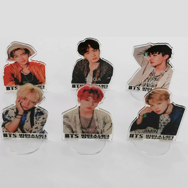 BTS Джонгкук/V/Jimin/SUGA/JHOPE/RM Acrylic standspace брелок-ключница