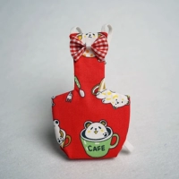 Пять династий Черный чайный чашка медведь