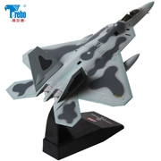 1: 100F22 máy bay mô hình mô phỏng tàng hình máy bay chiến đấu hợp kim Mỹ F-22 Raptor tĩnh thành đồ trang trí