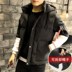 2017 người đàn ông của mùa thu và mùa đông vest Hàn Quốc phiên bản của xuống bông đẹp trai vest áo khoác xu hướng mùa đông vest vest mới Áo vest cotton