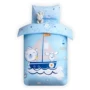 Nursery chăn bé trẻ em chăn ba mảnh lõi chứa một giấc ngủ ngắn giường Four Seasons có thể được rửa sạch bộ đồ giường bông viên - Bộ đồ giường trẻ em 	drap giường cho bé trai