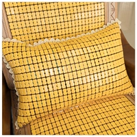 Tùy chỉnh Mahjong mat sofa đệm mùa hè non-slip chaise mat ghế văn phòng ghế đệm hẹp side mahjong mat mẫu đệm ghế sofa gỗ