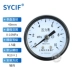 Thượng Hải Yichuan Y-40 Y-40Z đồng hồ đo áp suất xuyên tâm đường kính trục 40mm Nhận xét ren 1/8 hoặc M10 * 1 