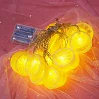 Лимонные шашлыки-3 метра теплый свет