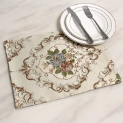 Wei Yi vải placemat mat bảng bảng thảm miếng cà phê pad coaster gạt tàn pad cách Mỹ Tây Âu pad - Khăn trải bàn