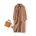 [Chống bán mùa] handmade hai mặt áo Albaka alpaca hai mặt cashmere coat JC-A55 áo khoác da nữ Áo len lót đôi