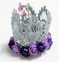 Серебряный фиолетовый