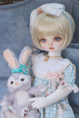 taobao agent [Drowning Fish] BJD baby uses a bow hair hoe to jewelry or jewelry 1/3 giant baby/MDD A56