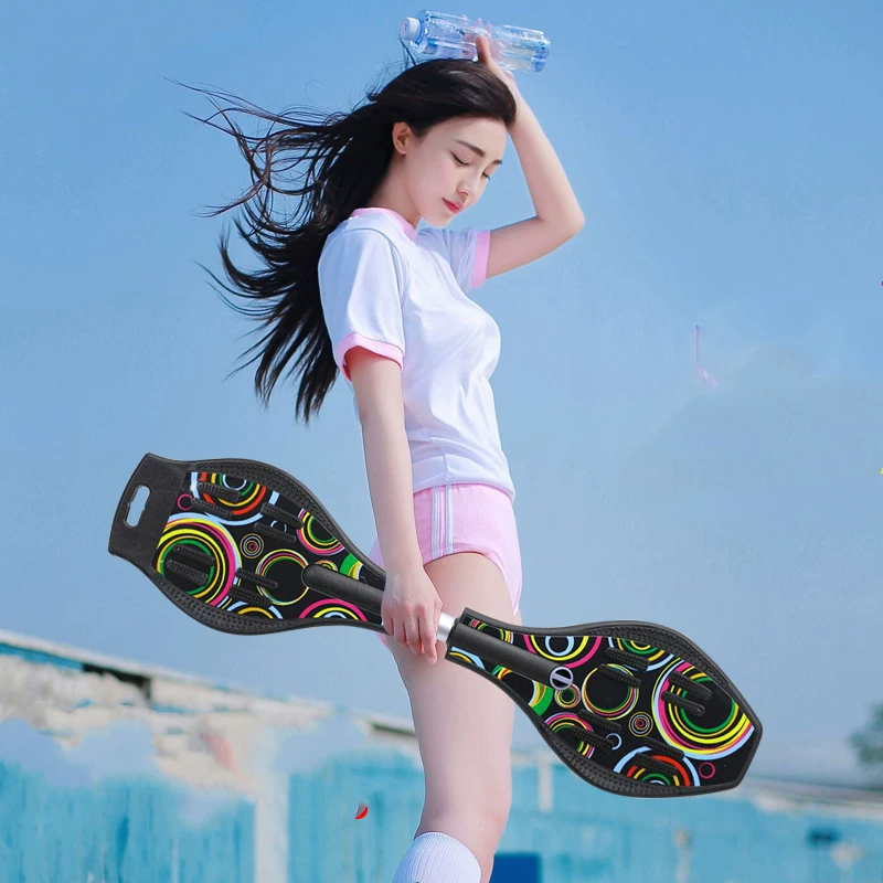 Детская светящаяся skateboard для начинающих, для взрослых, скутер для уличного катания, для подростков