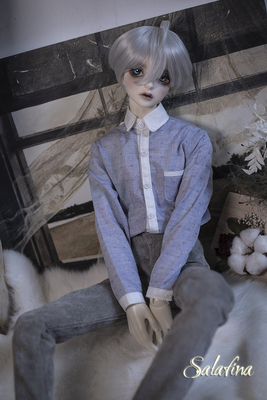 taobao agent SALA BJD baby clothing casual literary and tingling shirt 2 color 68 70cm72cm uncle body limited material