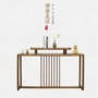 Zen đơn giản lược hiên Đài Loan mới Trung Quốc squat đầu trường hợp vài several gỗ foyer trang trí phân vùng hiên bàn ghế - Bàn / Bàn 	bộ bàn ghế gỗ tân cổ điển	
