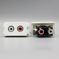 Тип 128 Прямо и белый двойной лотос аудио модуль AV Audio Module модуль AV Panel Panel модуль модуль