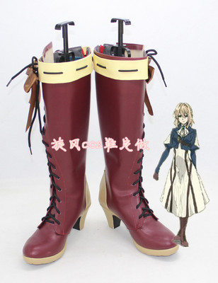 taobao agent D0348/C6694 Violet Eternal Garden Veorite COSPLAY shoes to customize