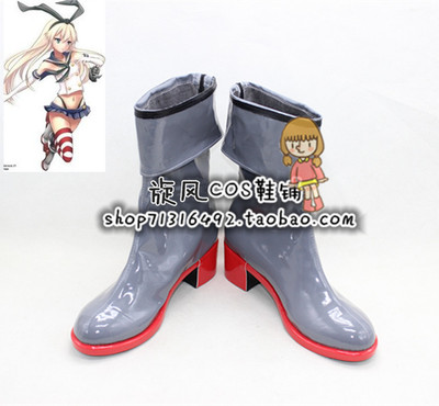 taobao agent No. 8063 Fleet Collection Island Wind Niangniang Island Wind Wingless COSPLAY Shoes COS Shoes