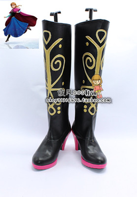 taobao agent Bingxue Qi Guiyuan Anna Cosplay Shoes COS Shoes COS Shoes Case Customization