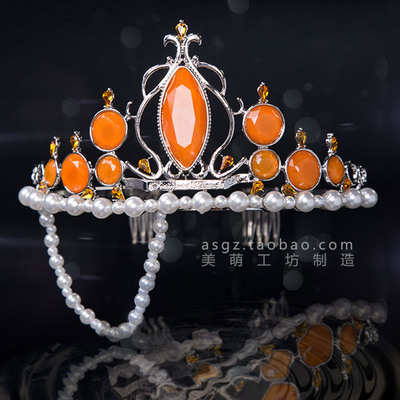taobao agent Re -open Limited Meimeng Workshop lovelive Flower Marriage Awakening COS Crown Crown Flower Wedding Headwear