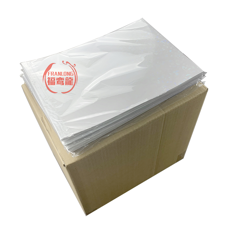 A4 & & 1 Case & & 1250 Sheets (Remarks)A4 Scratch resistant laser Cold mounting film Self mucosa waterproof Photo manual diy Material Science without wearing make-up Broken glass stars Disorderly point