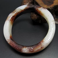 Gaogu Jade Lao Jade Boutique в течение весеннего и осеннего периода, хвоста байю, приведенный в браслет с рисунком ян