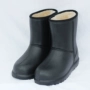 Cộng với giày đi mưa nhung Giày cao su nữ ấm áp không thấm nước mưa ủng dành cho người lớn ống mùa đông giày trượt nước Giày bông dày nước cao su bọc giày đi mưa