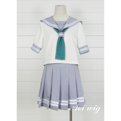 taobao agent AOI Aqours all members of the summer JK uniform loveLive! Sunshine !! cosplay clothing