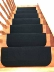Keo dán tự dính không dính gỗ cầu thang mat thảm chống trượt nhà sàn thảm thảm xoay cầu thang dán bước tùy chỉnh Thảm sàn