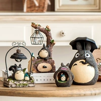 Trang trí Totoro sáng tạo Phim hoạt hình dễ thương Quà tặng sinh nhật Trang chủ zakka Ký túc xá Sách trang trí máy tính để bàn Trang trí đồ dcor vintage