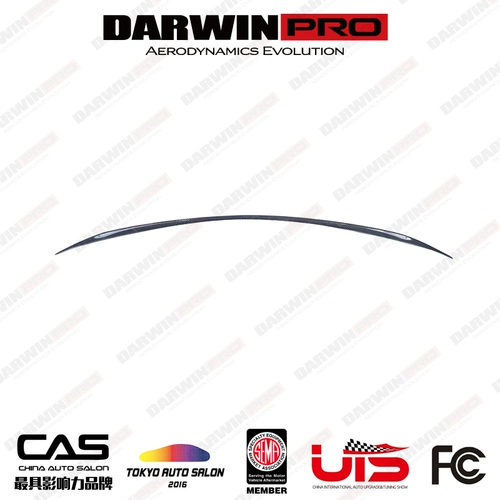 Darwinpro Mercedes C63 C180 C200 W205 AMG Модифицированное заднее крыло углеродного волокна
