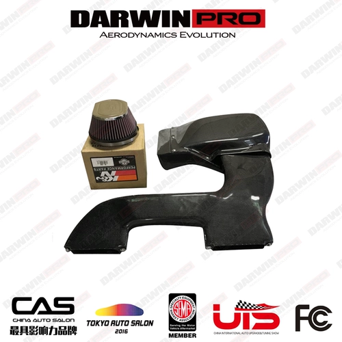 Darwinpro BMW 1 -й серия модифицированная крышка двигателя из углеродного волокна OEM в входную коробку для впускного закуска зимнее гриб