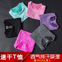 Stretch Slim Breathable Mồ Hôi Độ Ẩm Chạy Thể Dục Yoga Mặc Nhanh Khô Quần Áo Phụ Nữ Ngắn Tay Áo Thể Thao T-Shirt Tops Mùa Hè áo ba lỗ nam tập gym