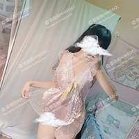 Японская кружевная сексуальная пижама, комплект, косплей