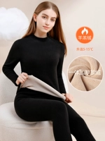 Черный бархатный комплект