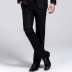 Youngor Youngor Business Casual Dress Suit Quần Quần len Slim Đen TN20717 - Suit phù hợp Suit phù hợp