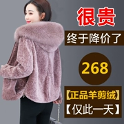 Haining chống mùa cừu cắt áo khoác nữ lông đặc biệt một 2018 giải phóng mặt bằng mới chính hãng áo khoác lông ngắn