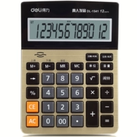 Гели 1541A Голосовой калькулятор 12 -бит -экрановый язык Специальные компьютерные принадлежности